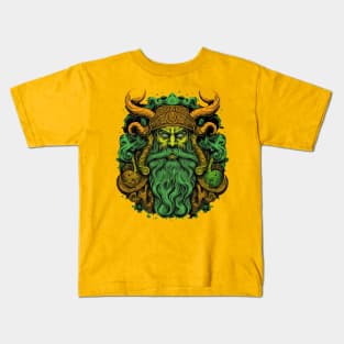 Cernunnos celtic horned god Kids T-Shirt